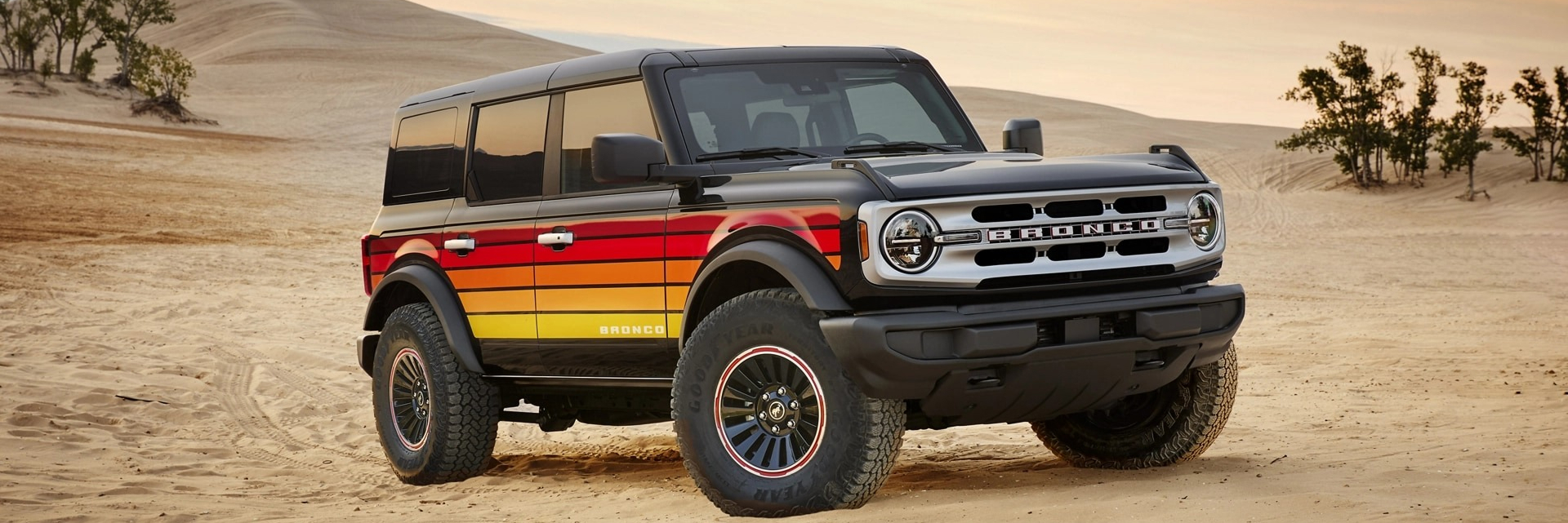 2025 ford bronco free wheeling on desert