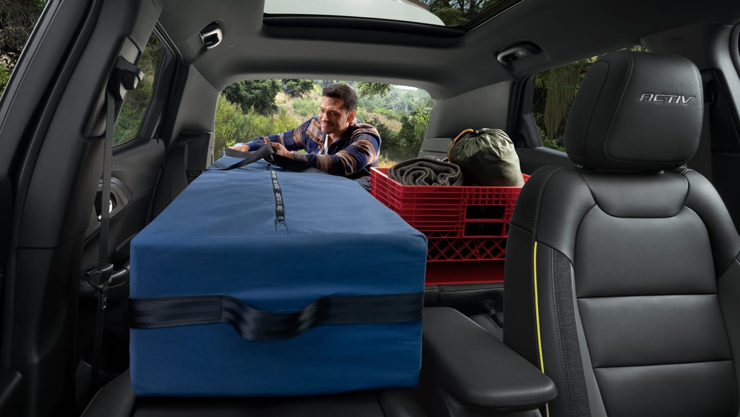 2026 Trailblazer Cargo area