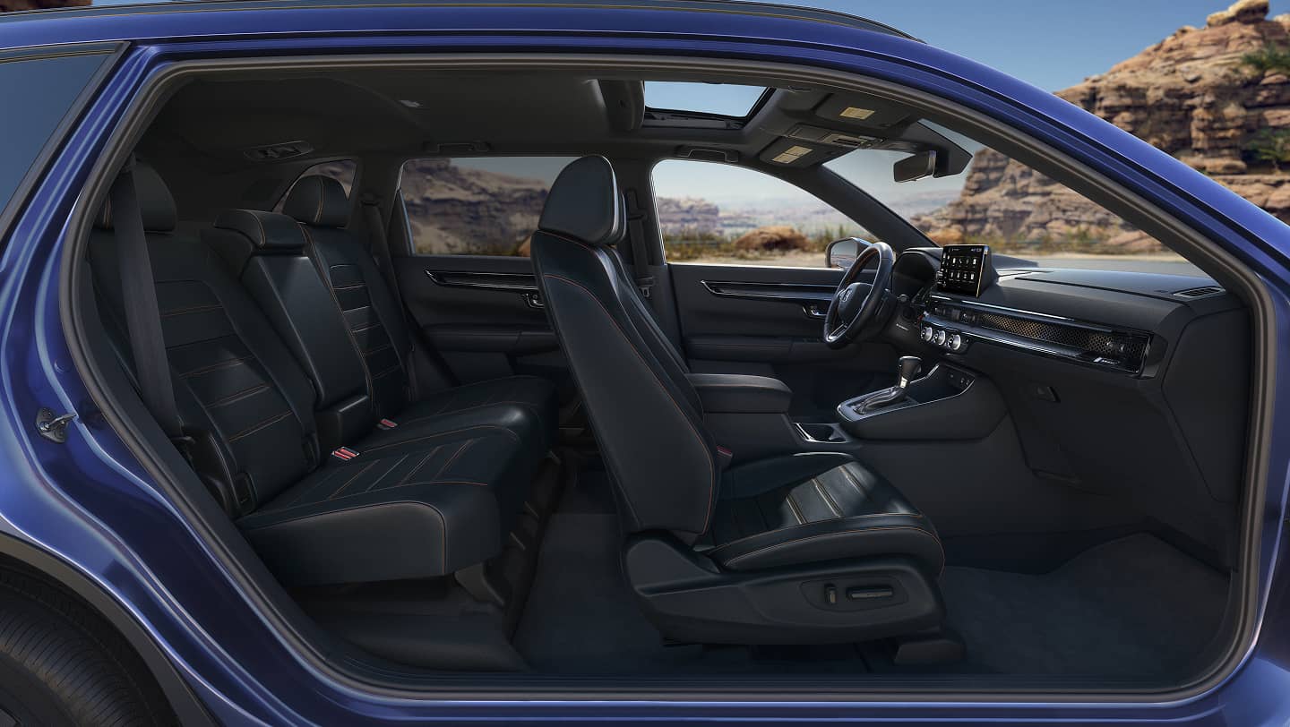 interior shot of honda cr-v
