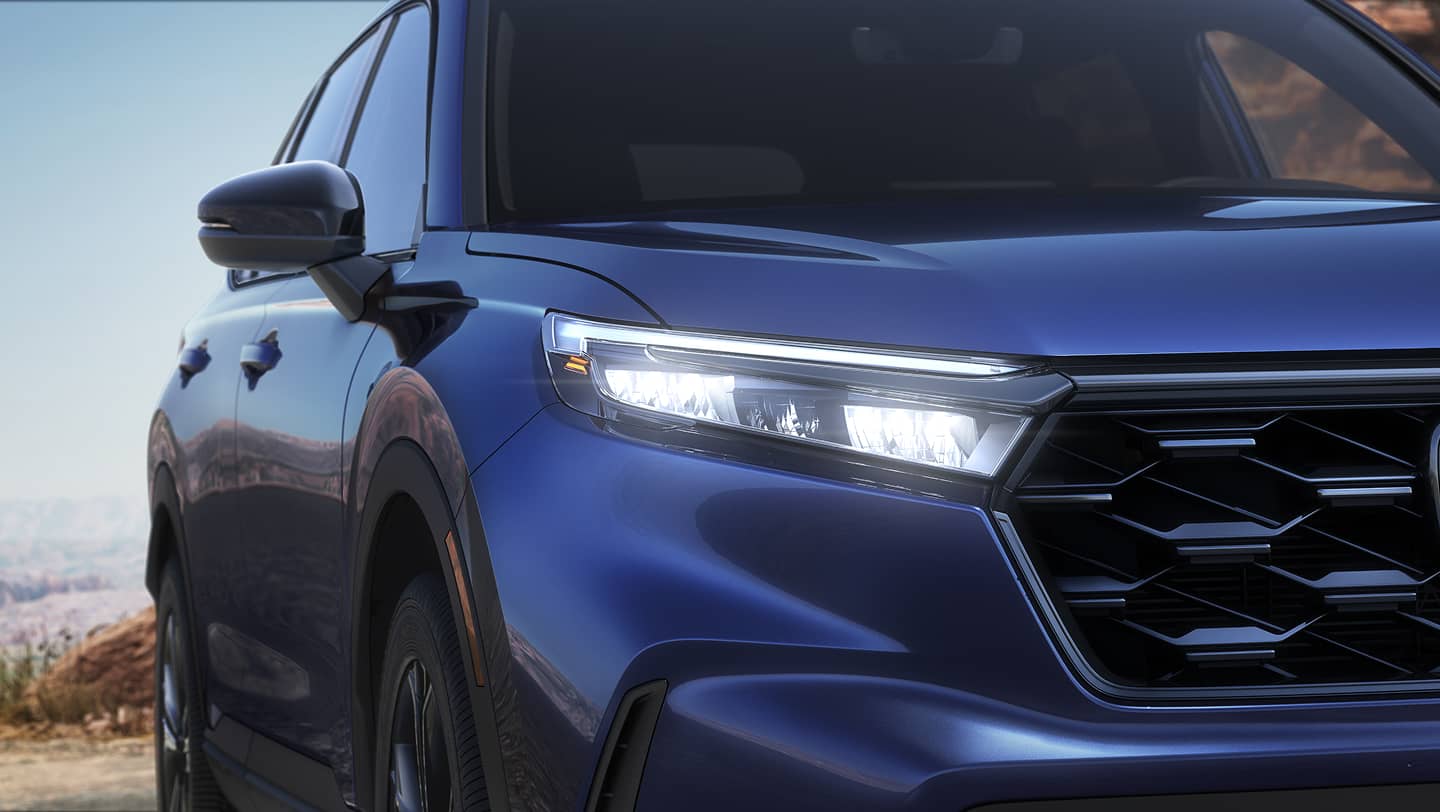 close up of honda cr-v grill
