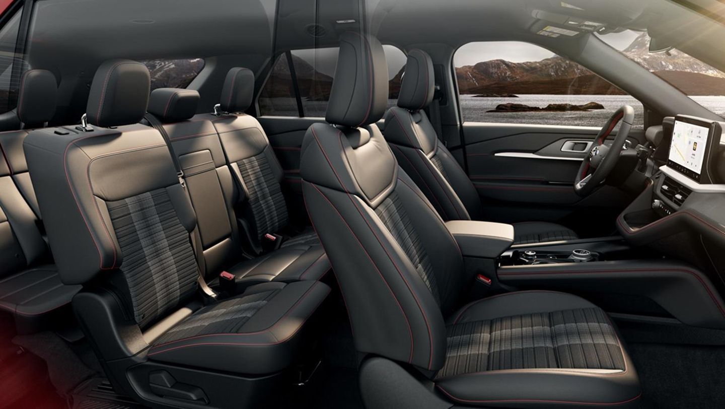 interior seats of 2026 ford explorer