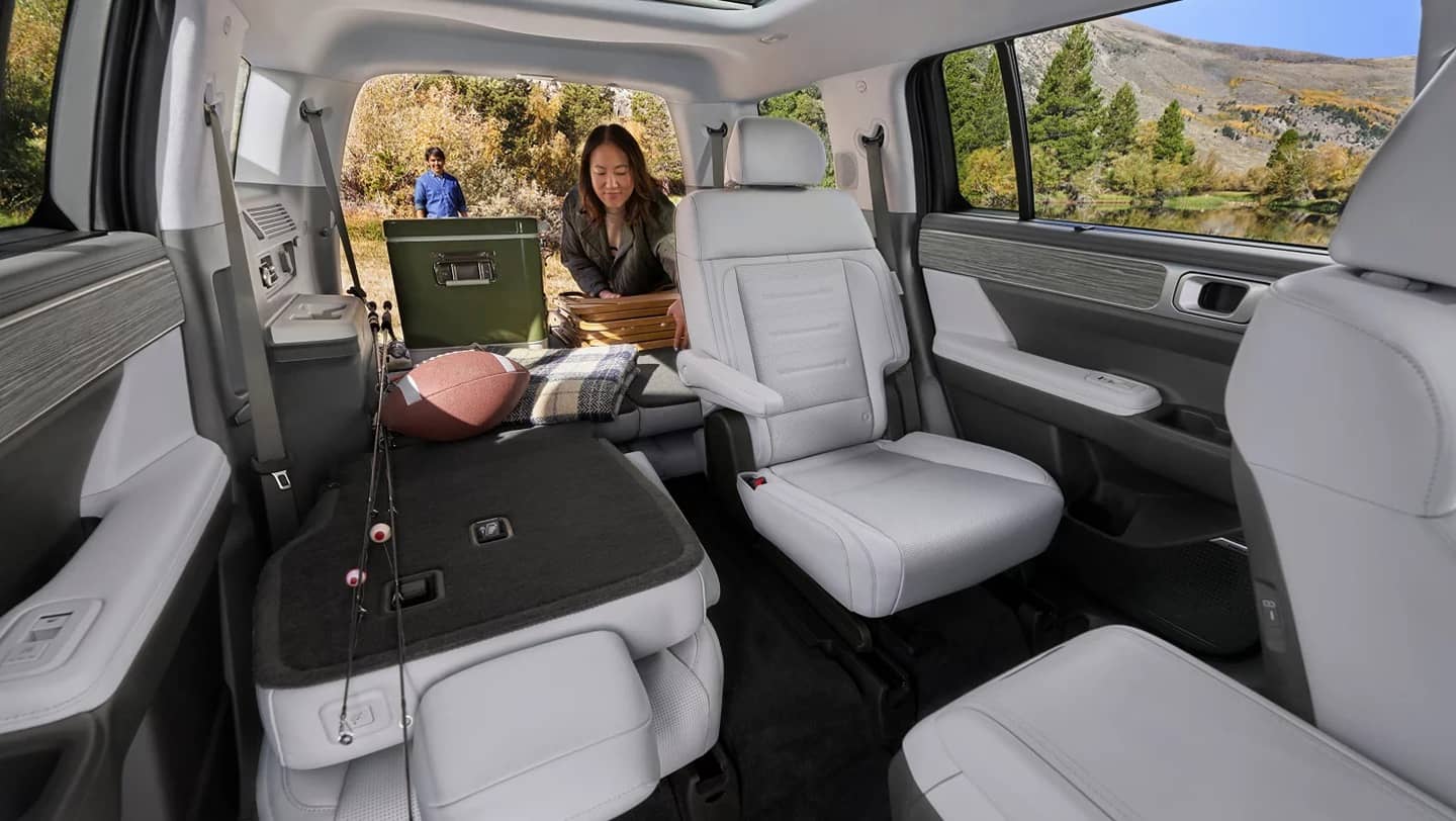interior view of 2026 hyundai santa fe