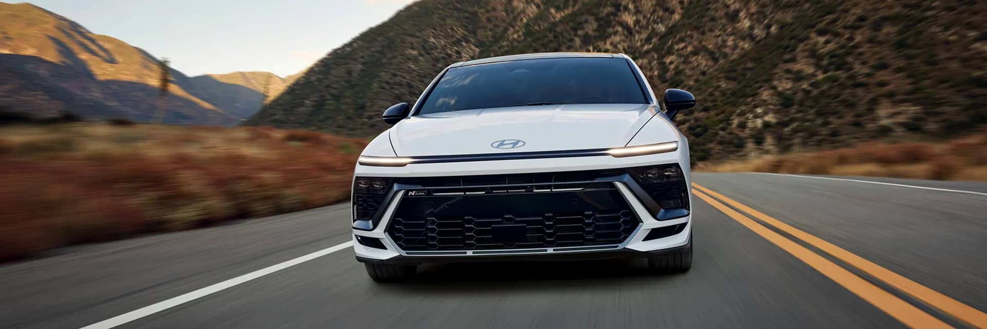 2026 Hyundai Sonata on the road