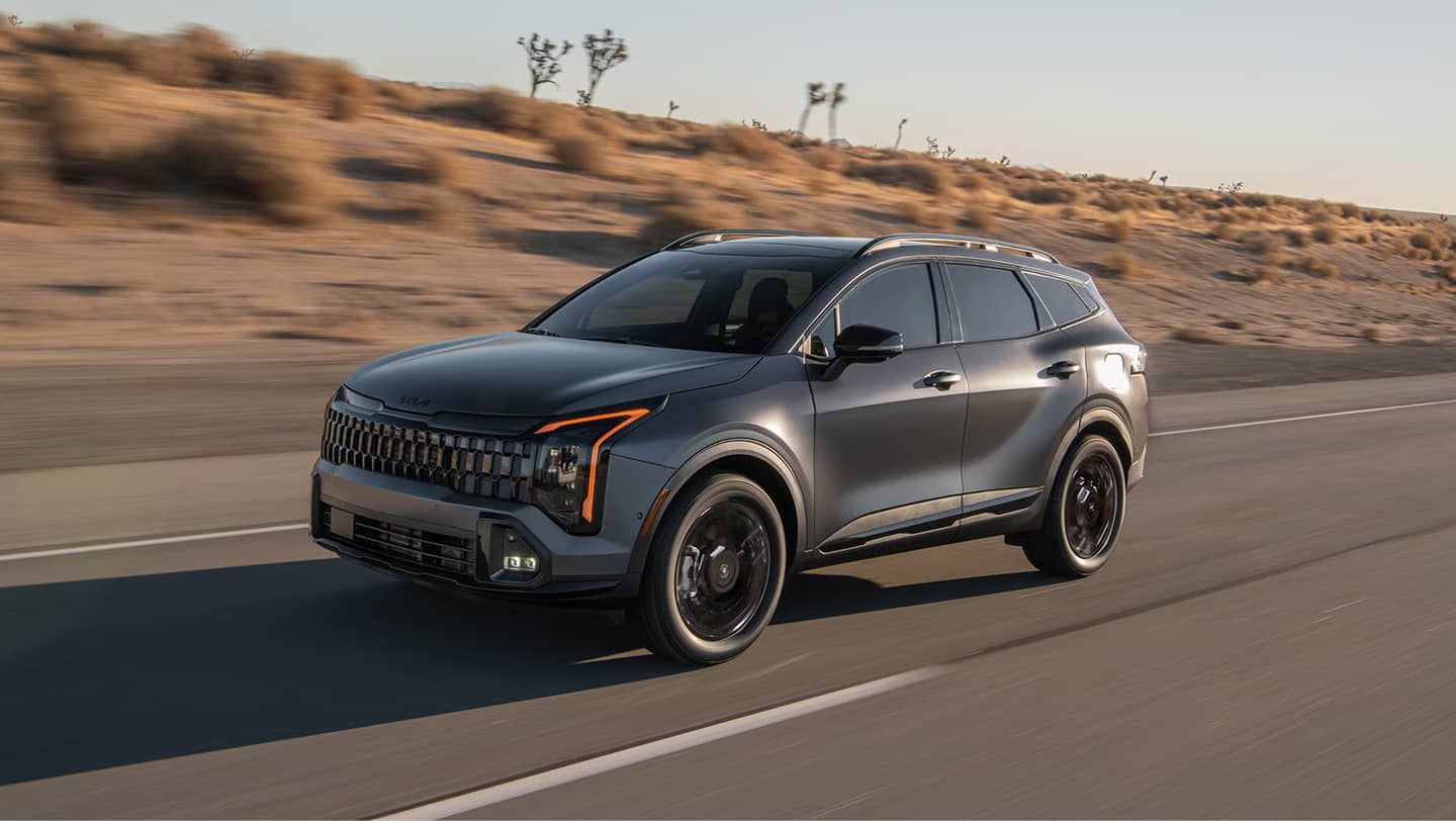 Kia Sportage PHEV on the Road