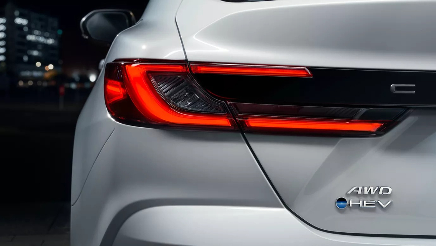 close up rear shot of 2026 toyota camry