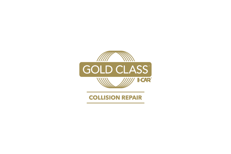 Gold Class Collision Repair Logo