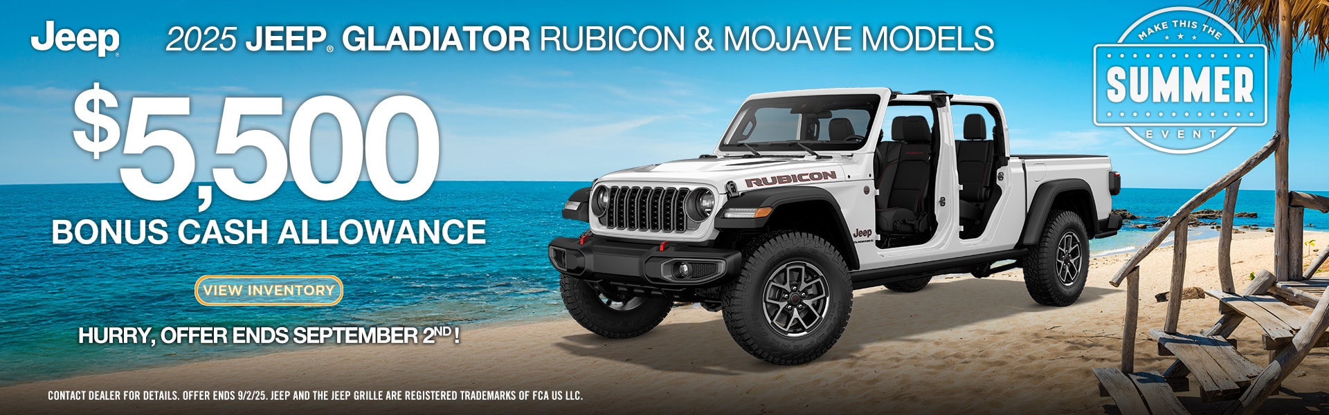 Jeep Gladiator offer