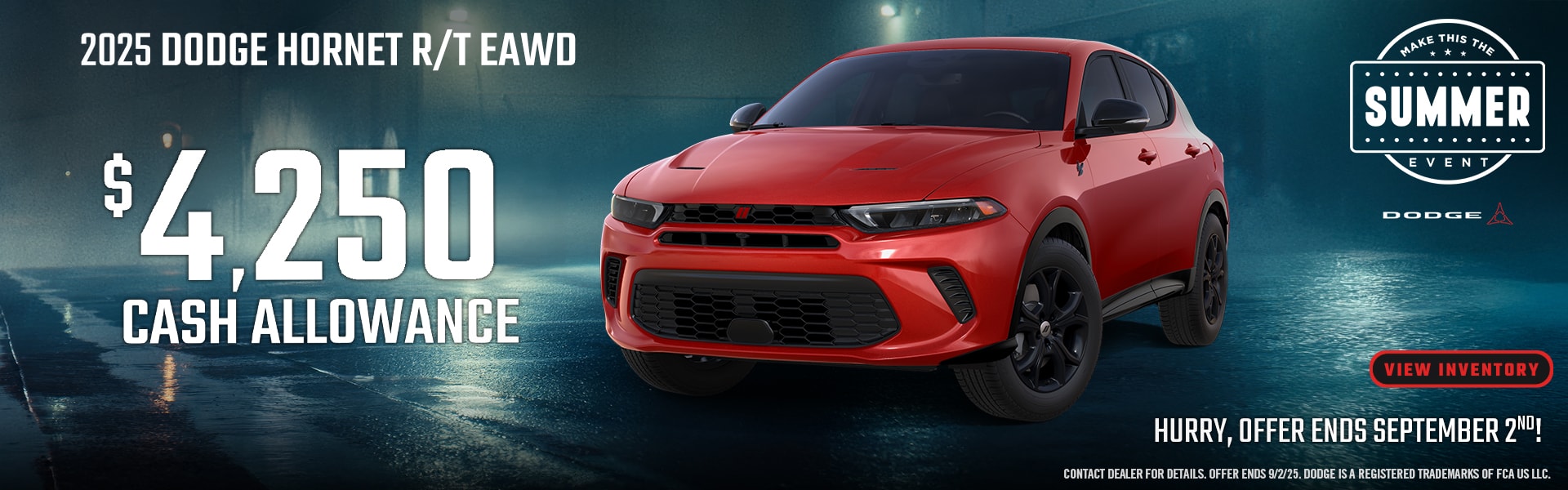 Dodge Hornet offer