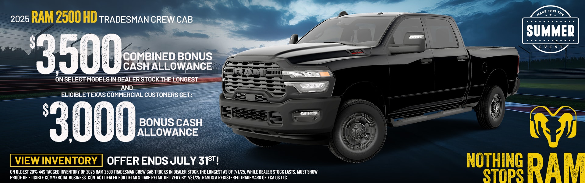 Ram HD offer