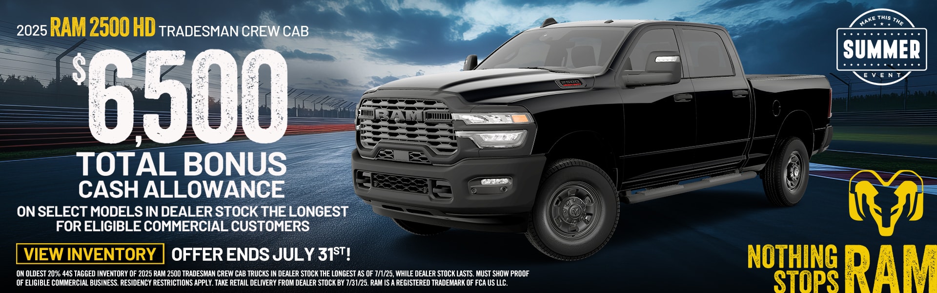 Ram HD offer