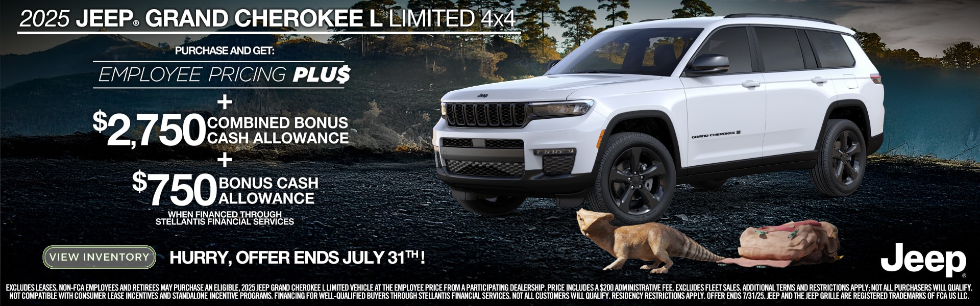 Jeep Grand Cherokee offer