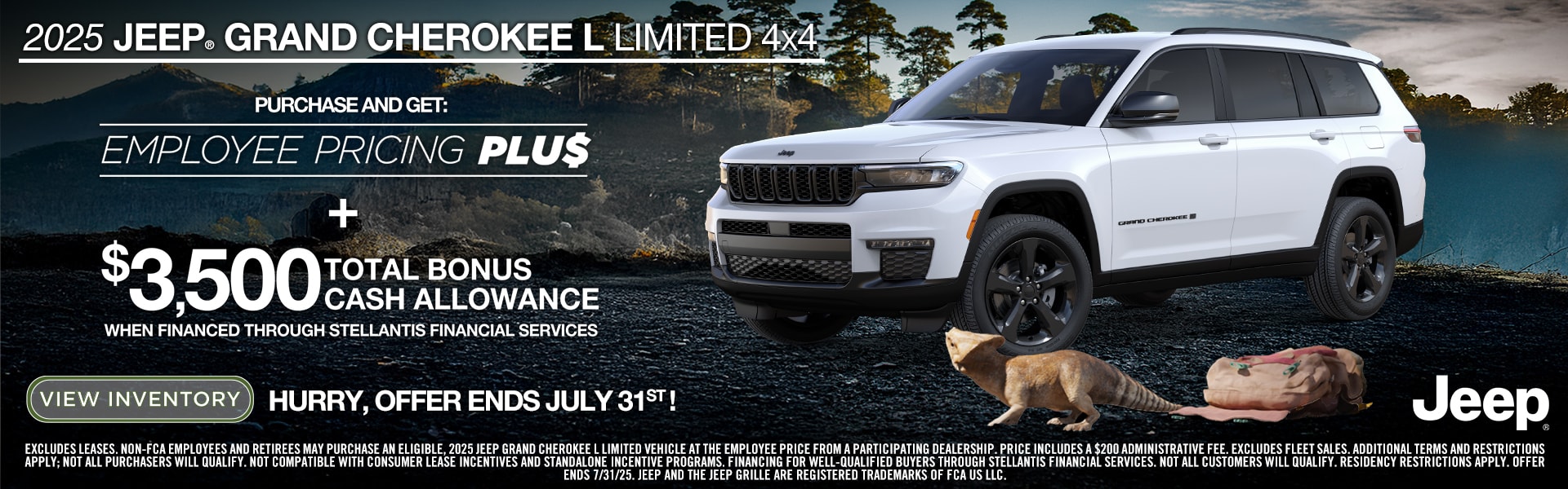 Jeep Grand Cherokee offer