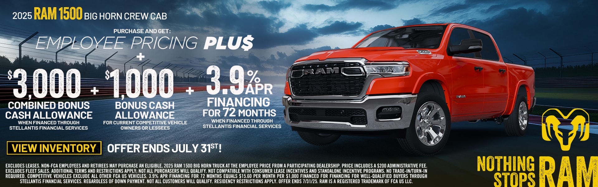 Ram 1500 offer