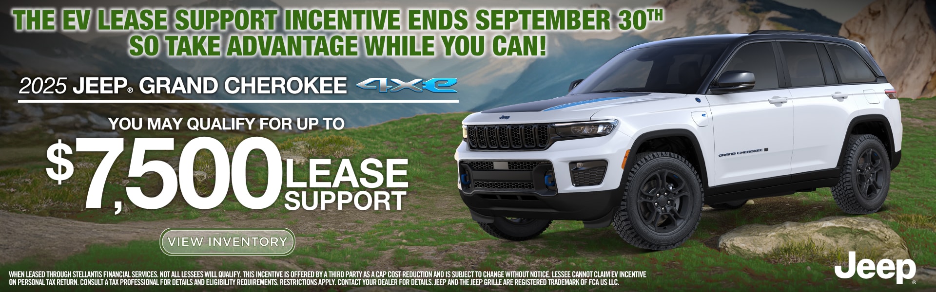 Jeep Grand Cherokee 4xe Lease Support