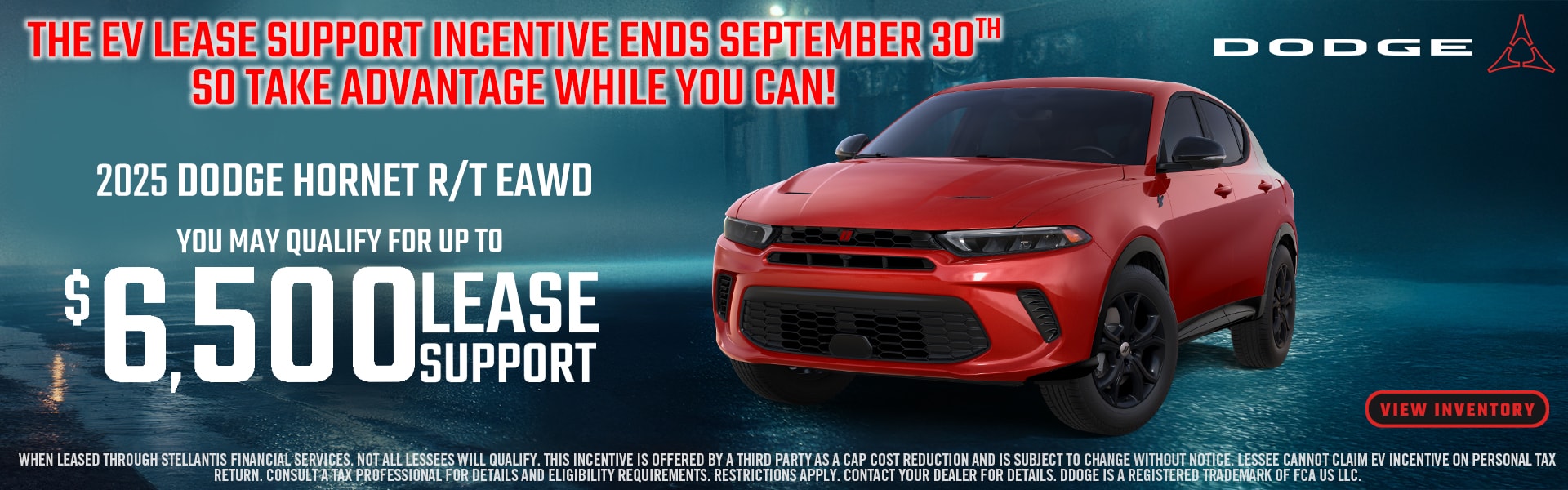 Dodge Hornet Lease Support