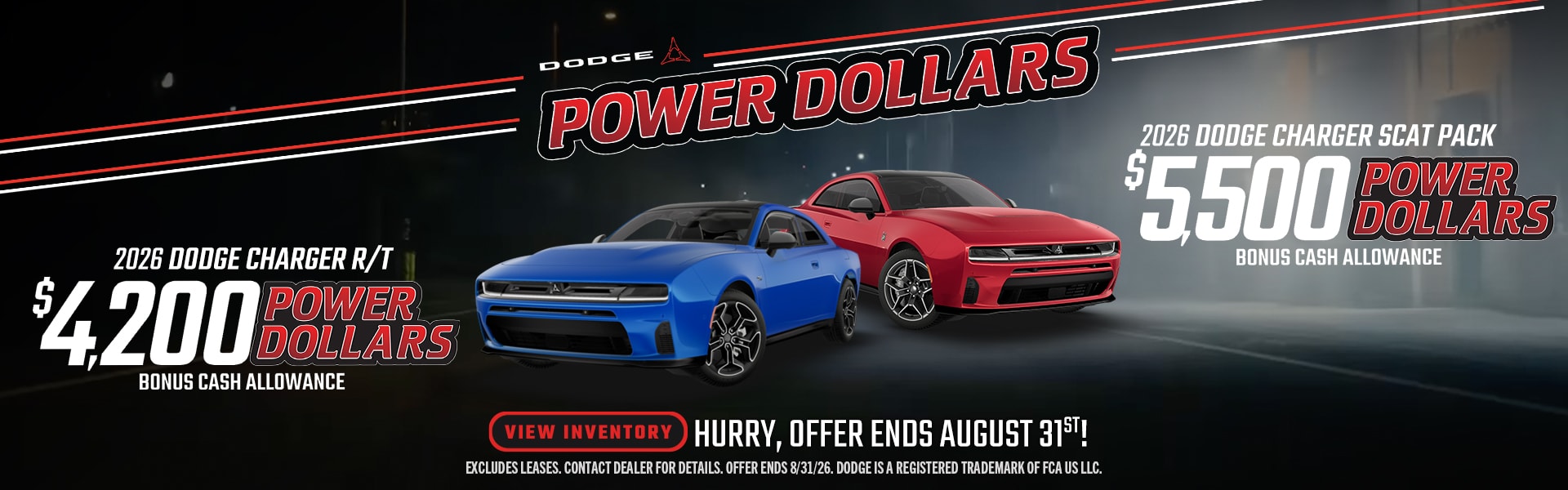 Dodge Charger offer