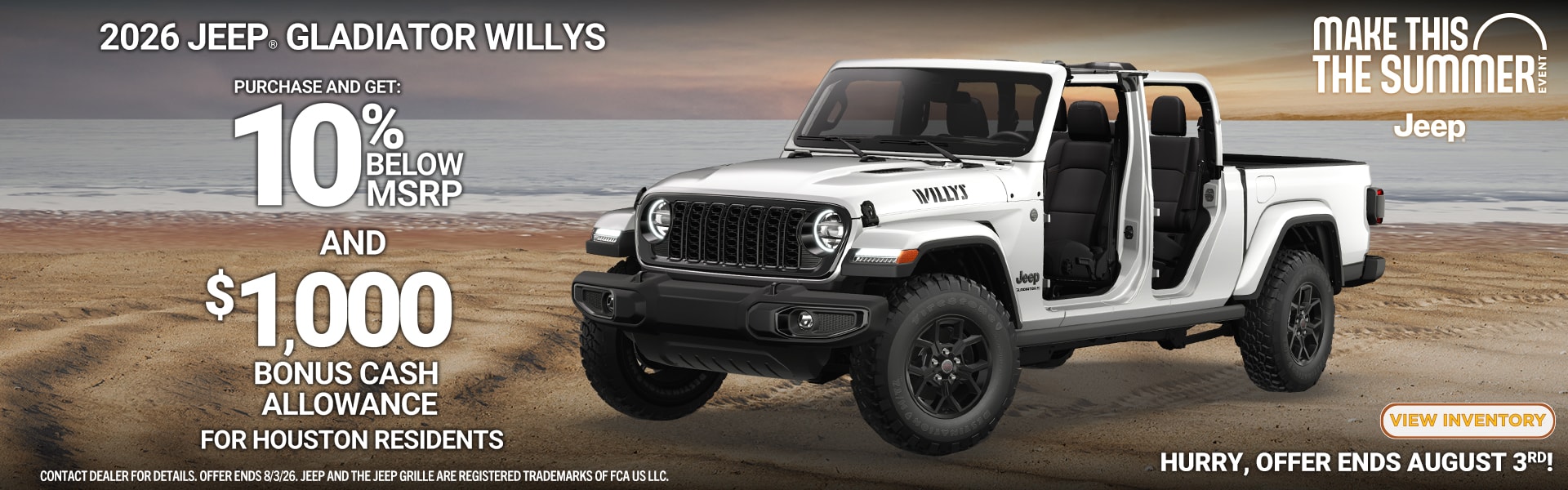 Jeep Gladiator offer