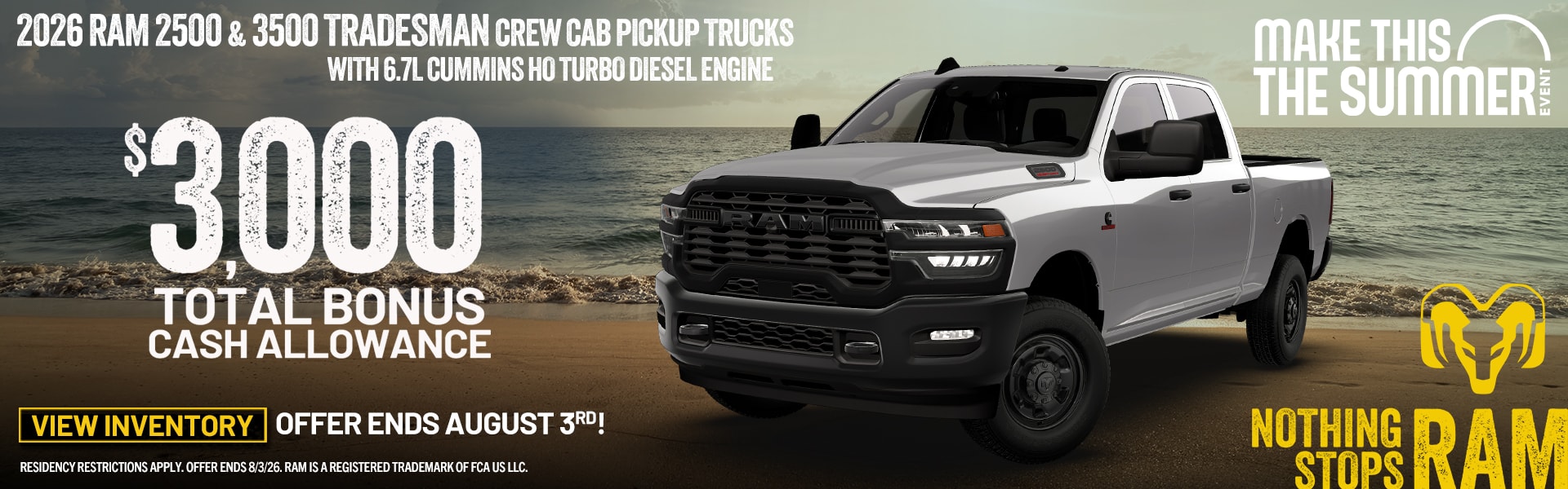 Ram 2500 offer