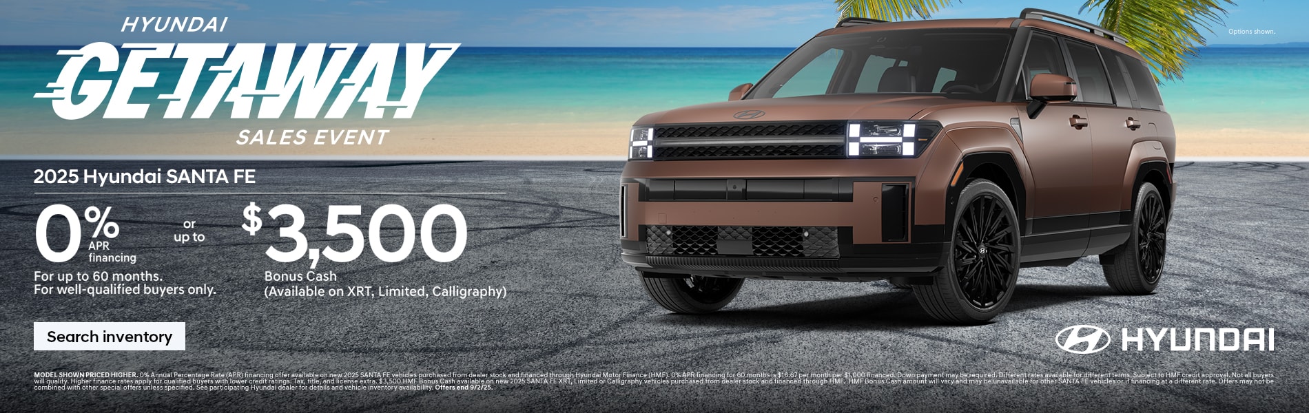 Hyundai Santa Fe offer