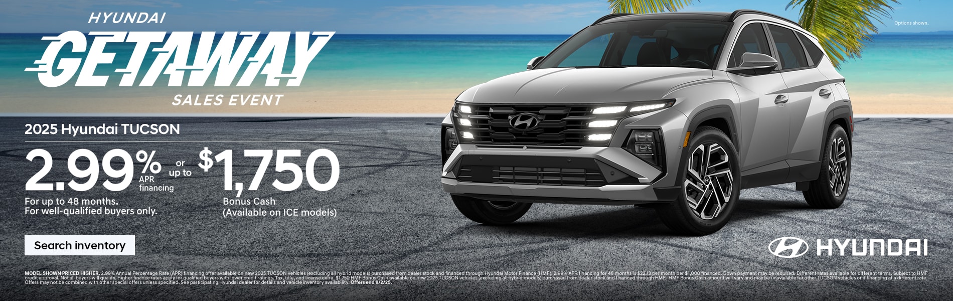 Hyundai Tucson offer