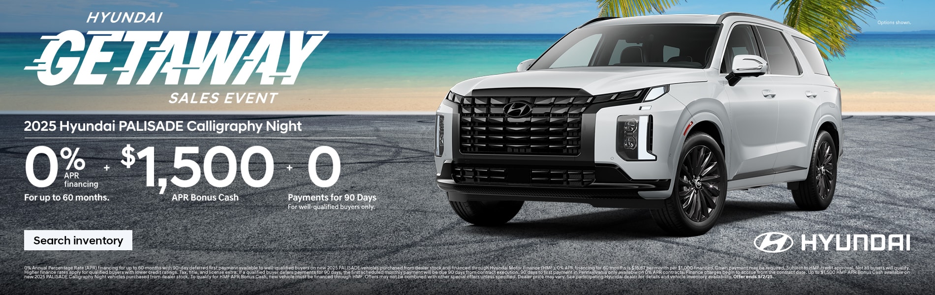 Hyundai Palisade offer