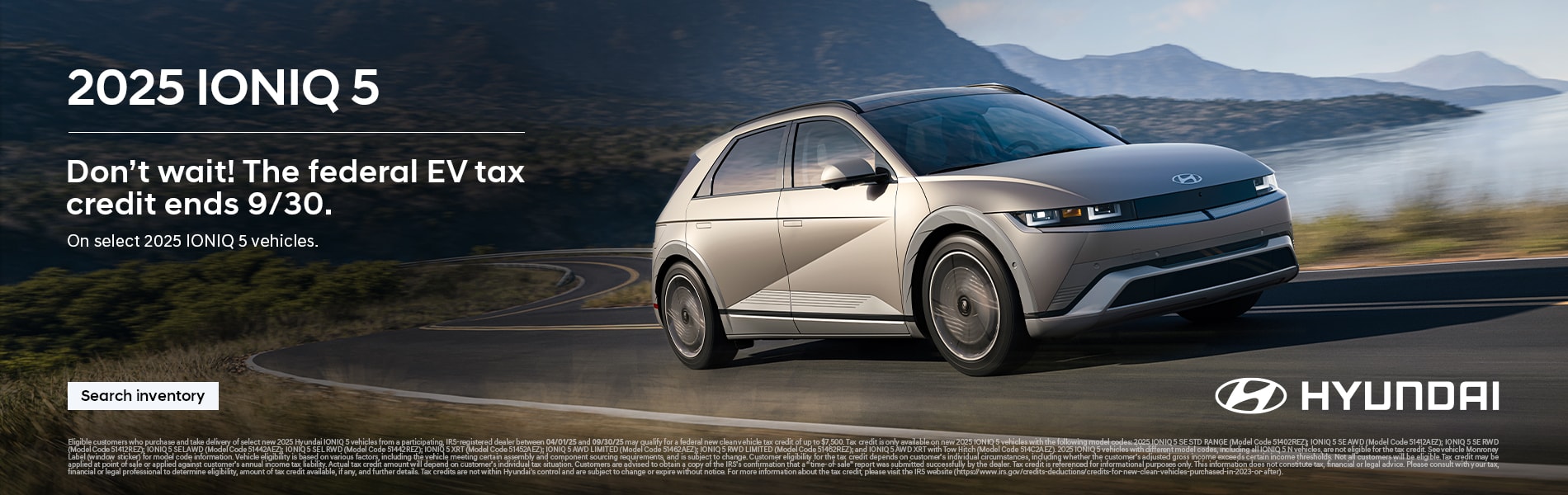 Hyundai IONIQ 5 offer