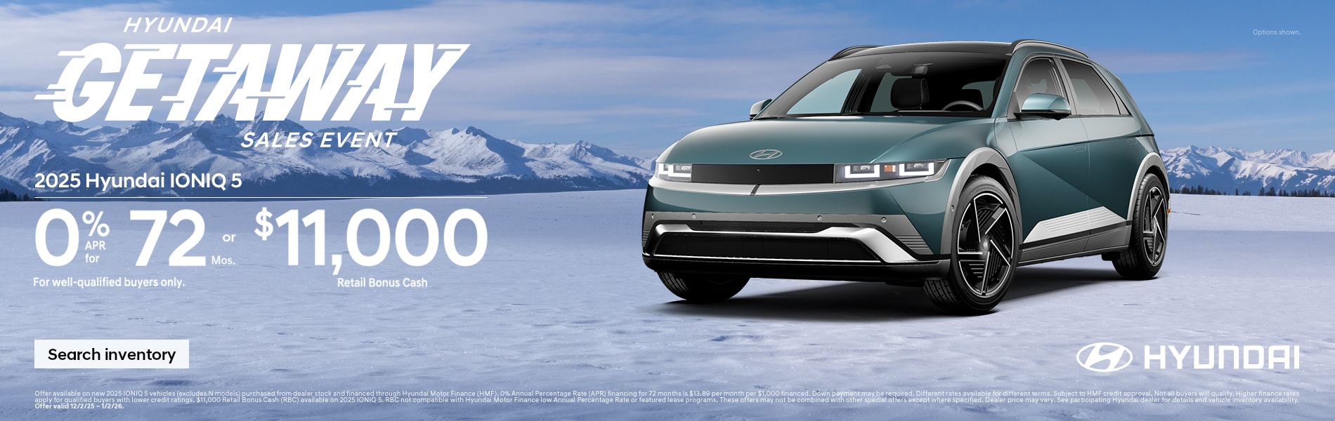 Hyundai IONIQ 5 offer