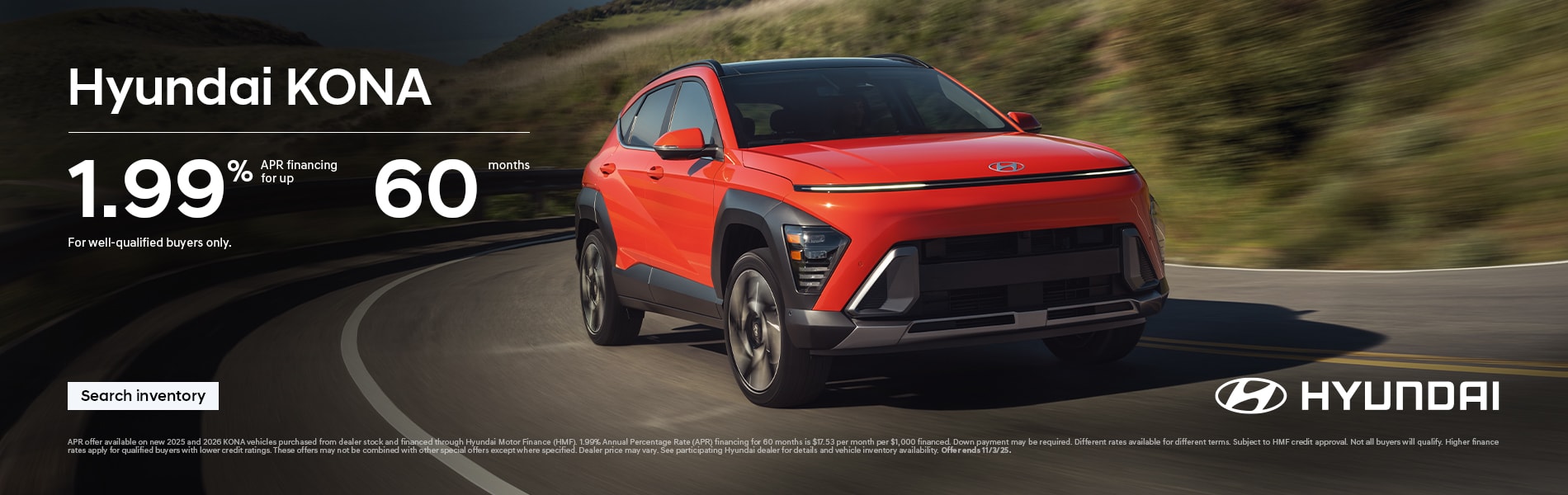 Hyundai Kona offer