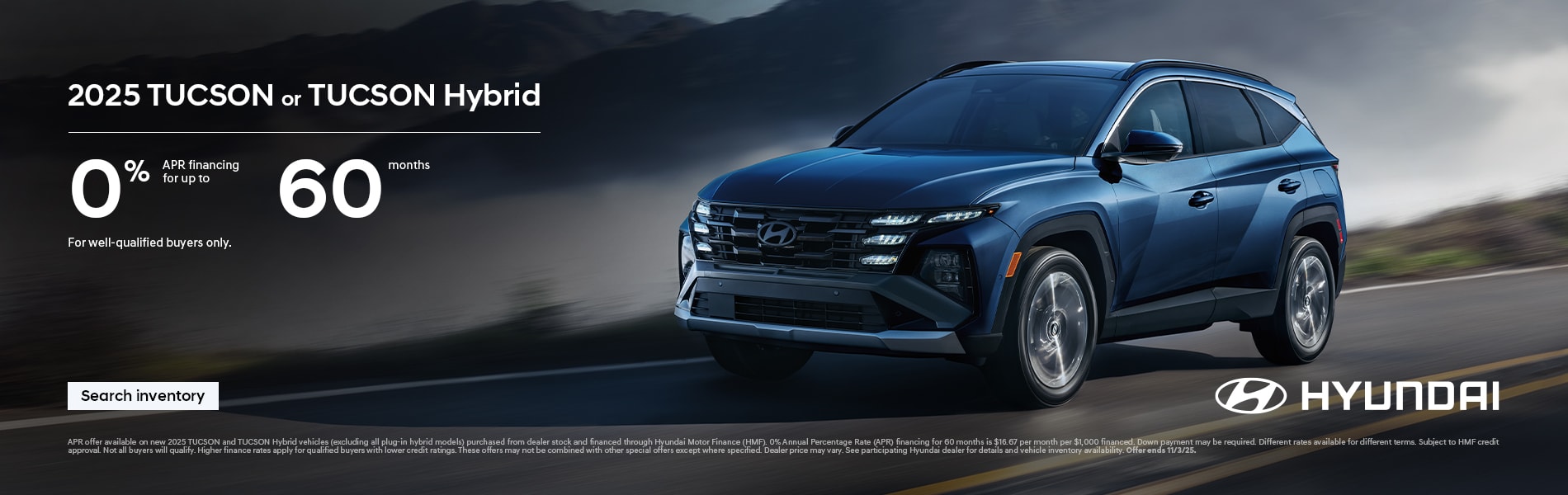 Hyundai Tucson offer
