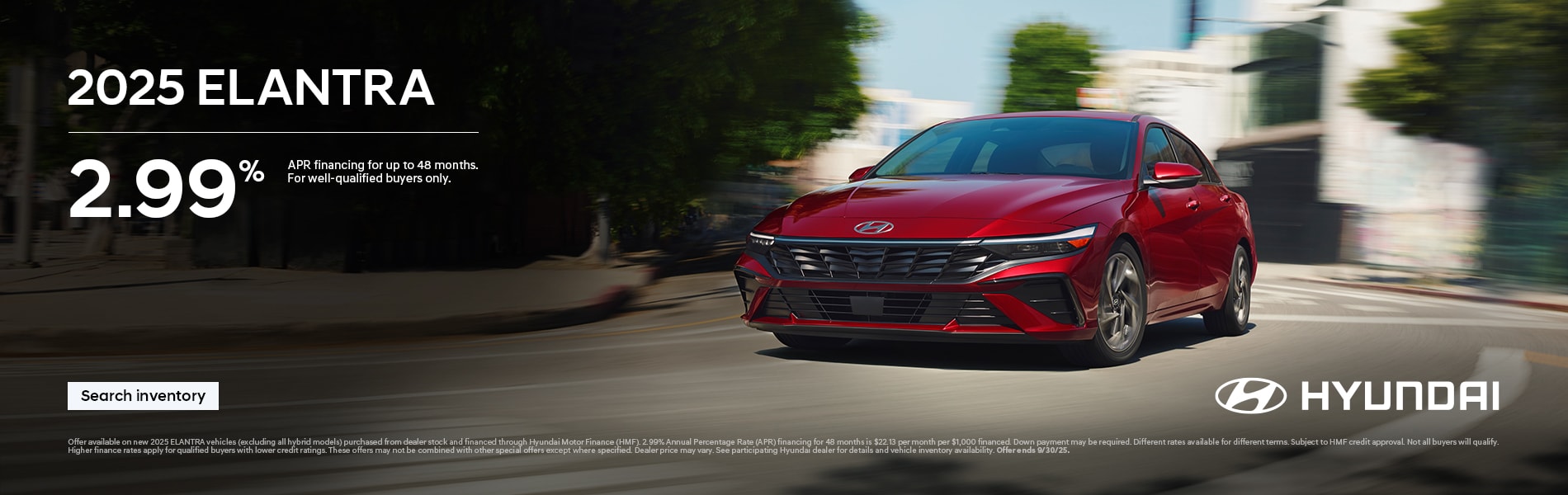 Hyundai Elantra offer