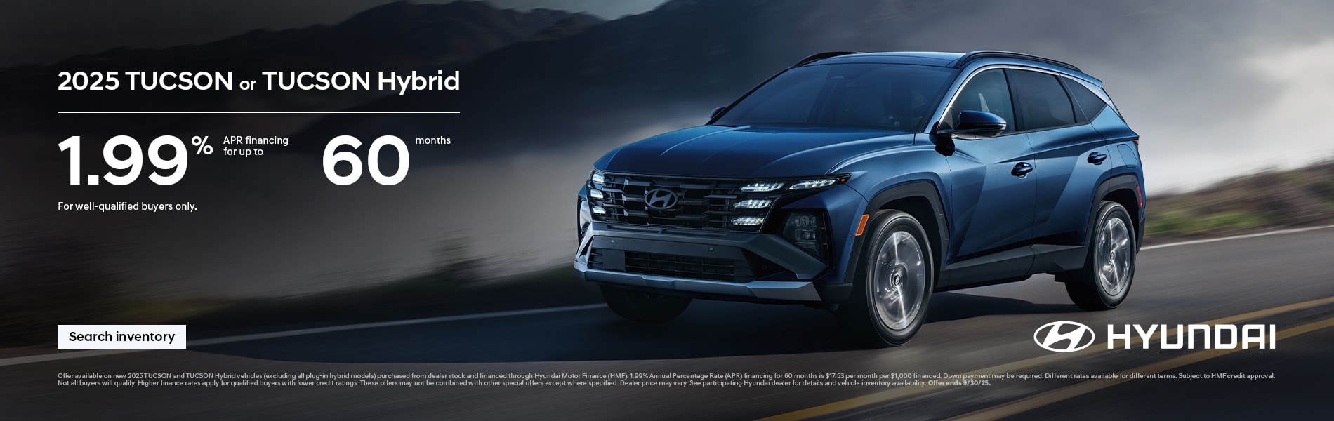 Hyundai Tucson offer