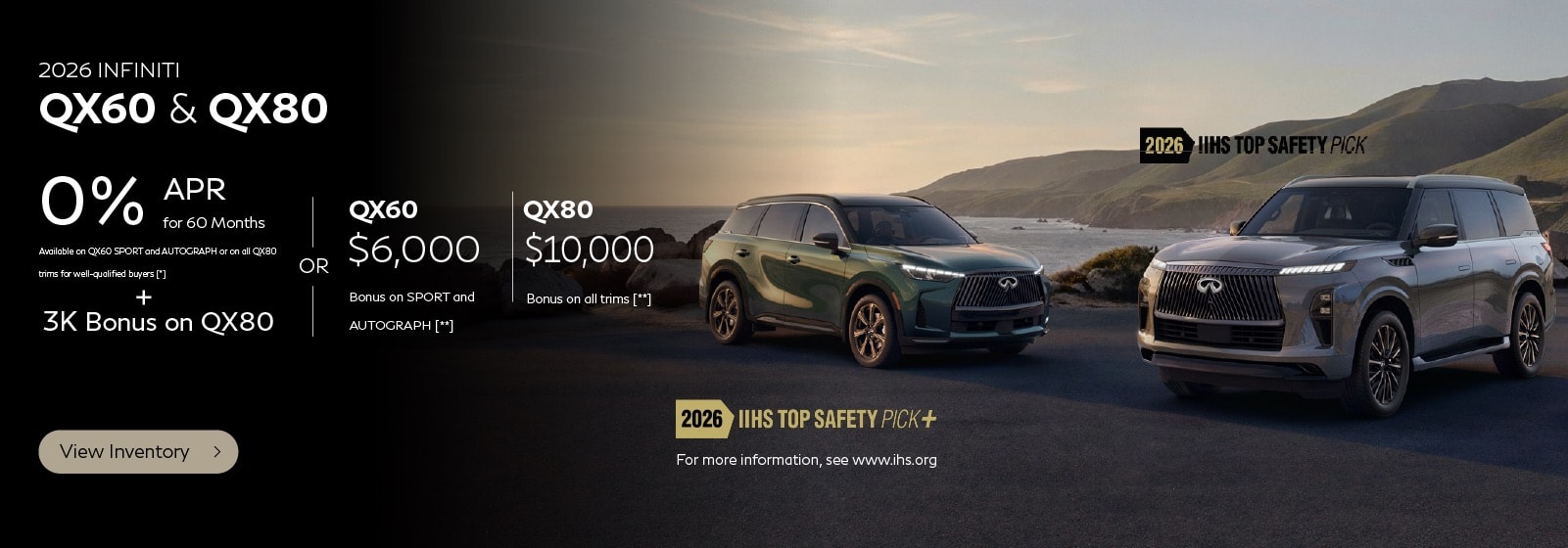 SD 2026 QX60 and QX80 JUL