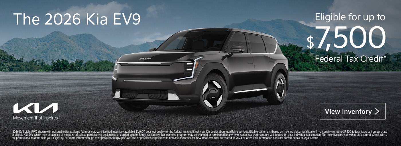 2026 EV9 Tax Credit