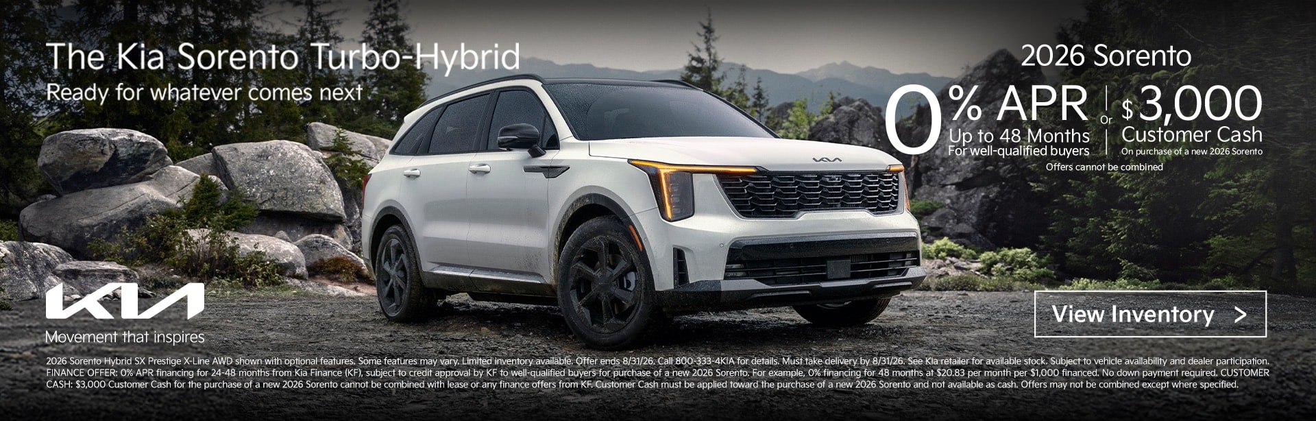 Kia Sorento Hybrid offer