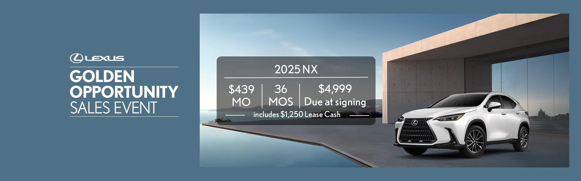 Lexus NX offer