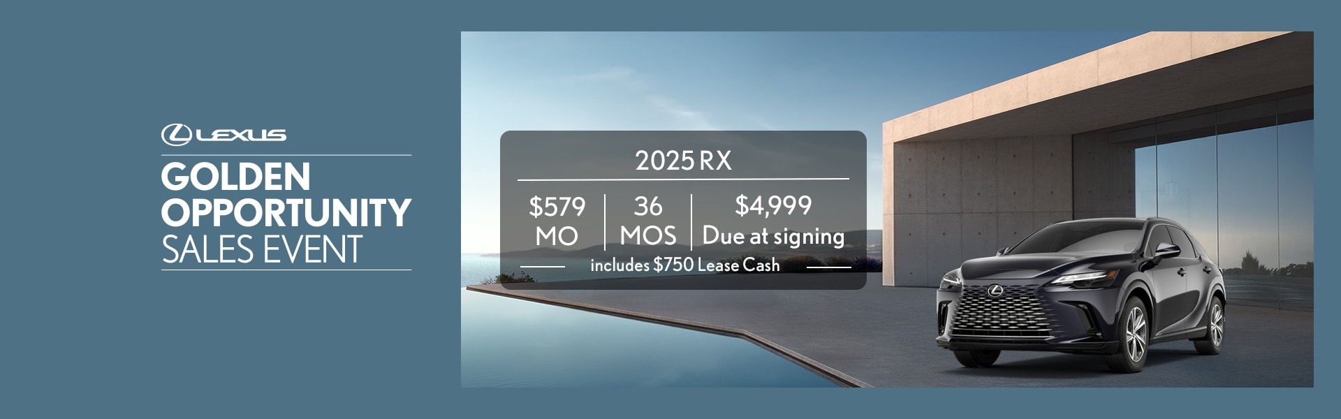 Lexus RX offer
