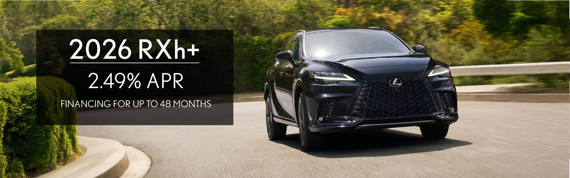 RX  Plug-In Hybrid offer