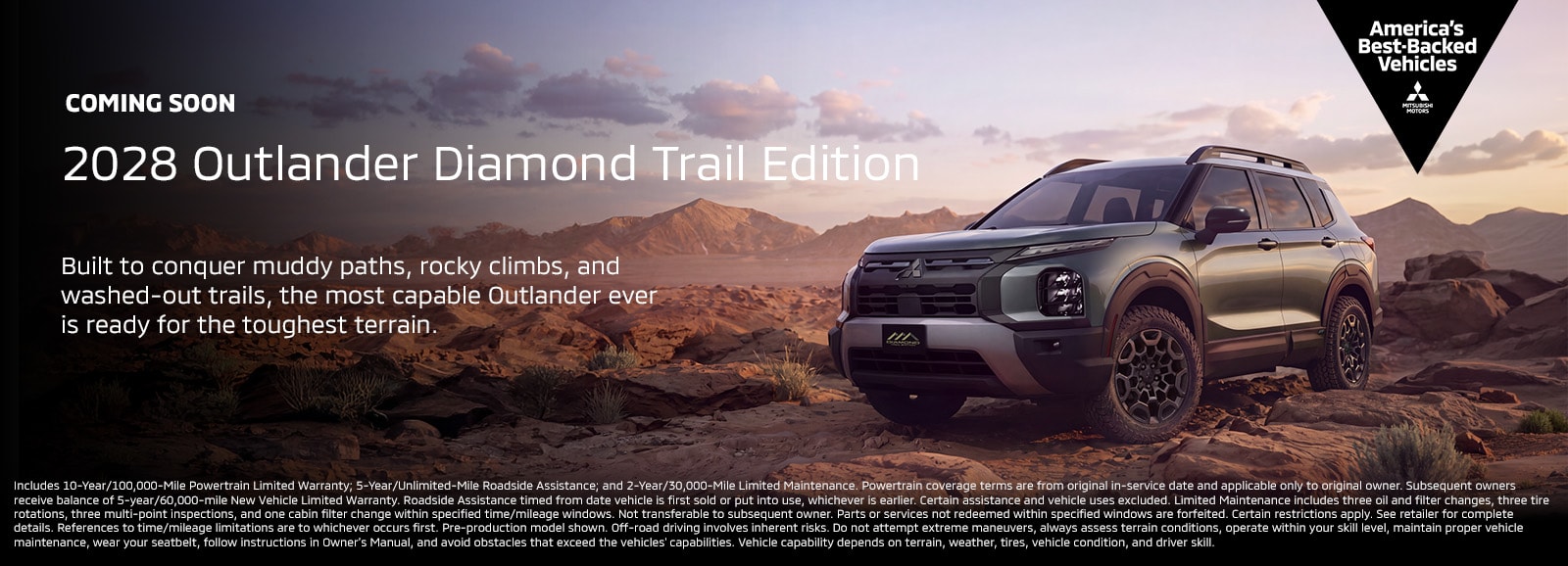 2028 Mitsubishi Outlander Diamond Trail