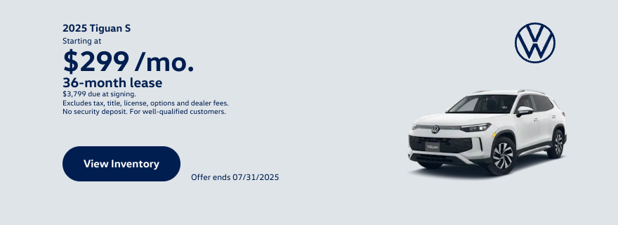 2025 July Tiguan Offer