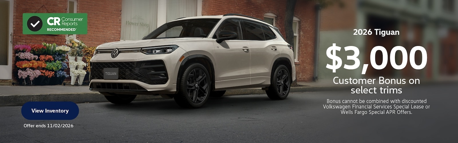 2026 Tiguan offer