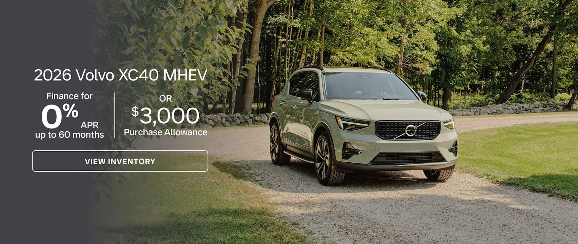 Volvo XC40 MHEV offer