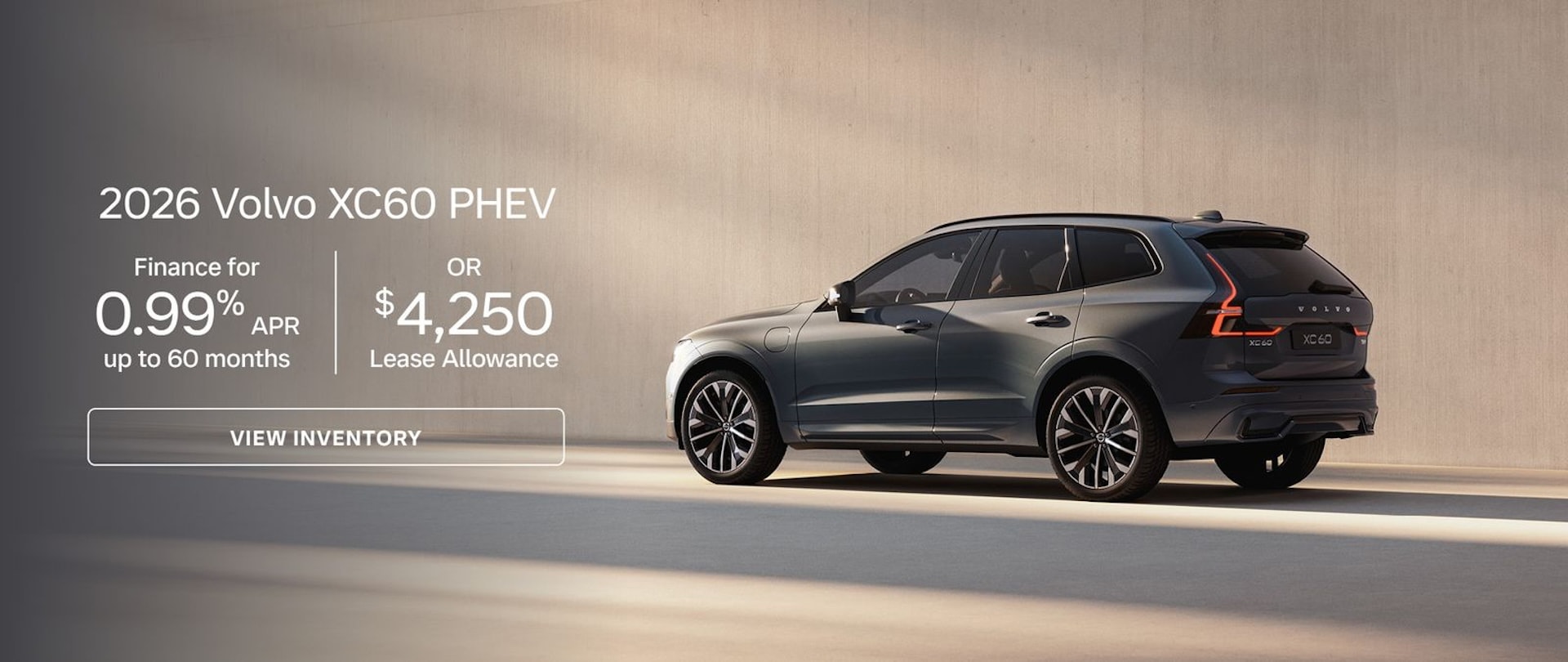 Volvo XC60 PHEV offer